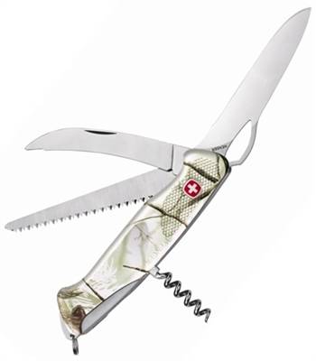 яНож Wenger New Ranger 1.077.050.806 RealTree AP Snow (120mm,белый)