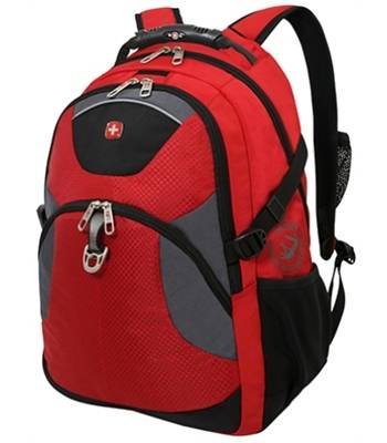 Рюкзак Wenger 3259112410 красный с отделением для ноутбука15" 34х17х47 см (26л.)