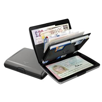 Кошелек-органайзер TRU VIRTU Ray 18.10.1.0001.07, темно-серый 130х102х23мм