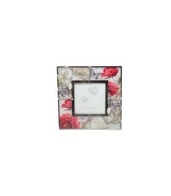яHS-24958A JARDIN D`ETE Рамка "Маки" 15 х 15 см, фото 8 х 8 см
