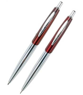 яPC0847BP/PCL red Набор "Pierre Cardin"шариковая ручка и карандаш