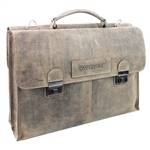 Кожаный портфель двухсторонний Wenger W16-10 "STONEHIDE", коричневый 40x11x31 см