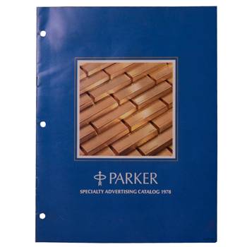 Каталог Parker Specialty Advertising Catalog, оригинальный за 1978г., 21,5х28см, 15 стр., арт.144