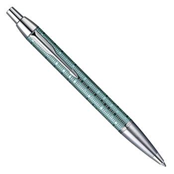 яШариковая ручка Parker IM Premium K224 Emerald Pearl Vacumatic 1906733