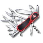 Нож Victorinox 2.5223.SC EvoGrip S557 (85мм 21 функция, красный с чёрными вставками, spring lock)