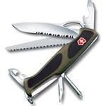 Нож Victorinox RangerGrip 178 (арт. 0.9663.MWC4, 130мм 12 функций чёрно-зеленый)