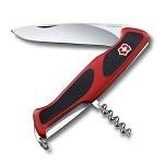 Нож Victorinox RangerGrip 52 (арт. 0.9523.C, 130мм 5 функций красно-чёрный)