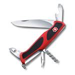 Нож Victorinox RangerGrip 68 (арт. 0.9553.C, 130мм 11 функций красно-чёрный)