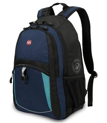 Рюкзак Wenger 3191203408 синий/черный, 33x15x45 см 22литра