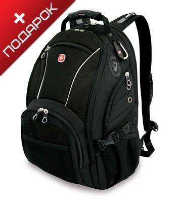 Рюкзак Wenger 3181032000408 черный, с отделением для ноутбука 15" 36x19x47 см, 32 л