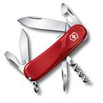 Нож Victorinox 2.3603.SE Evolution S101 (85мм, 12 функций, с фиксатором лезвия, красный)