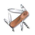 Нож Victorinox EvoWood 10 2.3801.63 (85мм 11 функций, рукоять ореховое дерево)