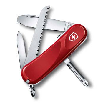 Нож Victorinox Junior 09 2.4213.SKE (85мм 8 функций красный)