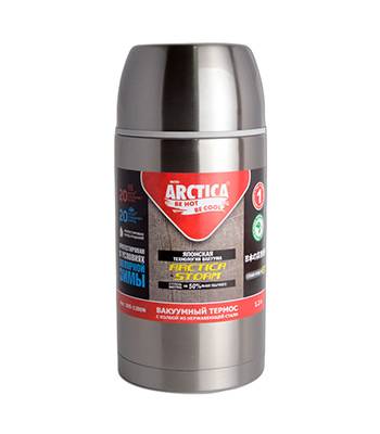 яТермос Арктика с супер-широким горлом 305-1200N ("Полюс" для еды 1200 мл)