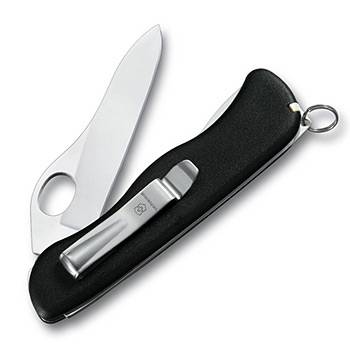 Нож Victorinox 0.8416.M3 Sentinel Clip 111мм, чёрный, с клипсой