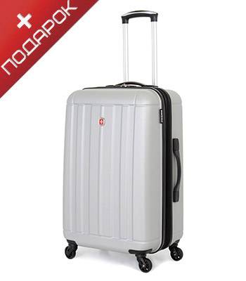 Чемодан Wenger WGR6297404167 USTER, серебристый, АБС-пластик, 41x26x58 см, 62 л.
