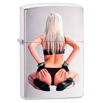 яЗажигалка Zippo 200 Sitting Blonde