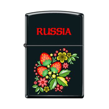 яЗажигалка Zippo 218 Russian Khokhloma