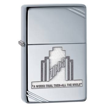 яЗажигалка Zippo 28451 High Polish Chrome