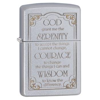 Зажигалка Zippo 28458 Serenity Satin Chrome