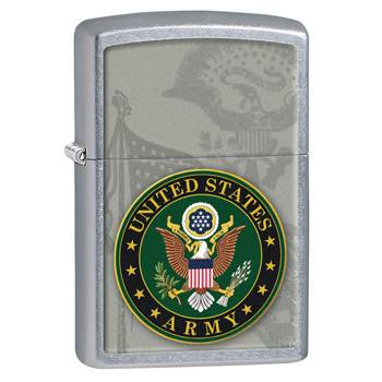 яЗажигалка Zippo 28632 US Army Street Chrome