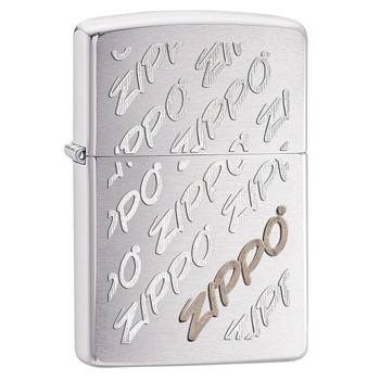 яЗажигалка Zippo 28642 Zippo Brushed Chrome