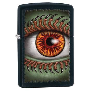 яЗажигалка Zippo 28668 Monster Eye Black Matte