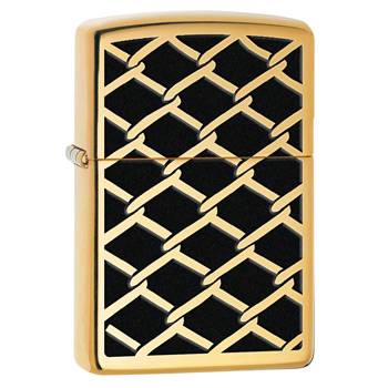 яЗажигалка Zippo 28675 Gold Chain High Polish Brass
