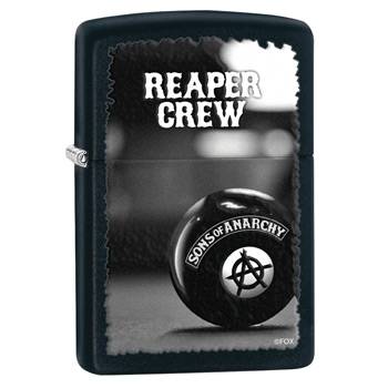 яЗажигалка Zippo 28677 Sons of Anarchy Black Matte