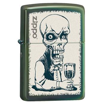 яЗажигалка Zippo 28679 Skeleton Bartender
