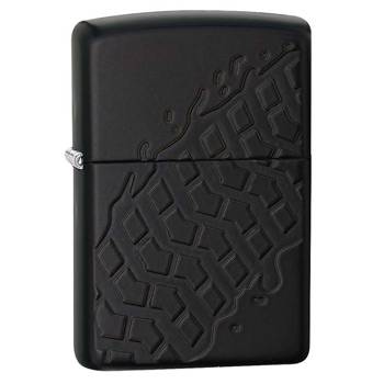 яЗажигалка Zippo 28966 Tire Track Black Matte