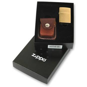Подарочный набор Zippo LPGS (чехол LPLB + место для зажигалки)