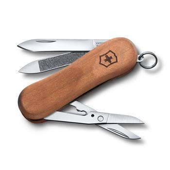 Нож-брелок Victorinox 0.6421.63 Evowood 81, 65 мм, дерево