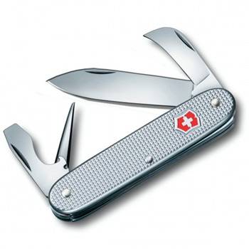 Нож Victorinox 0.8140.26 Pioneer Alox, 93 мм, серебристый