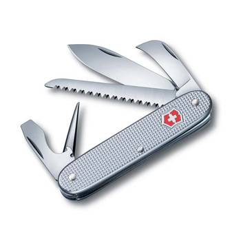 Нож Victorinox 0.8150.26 Pioneer Alox, 93 мм, серебристый