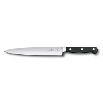 Нож разделочный Victorinox кованый 7.7113.20  (узкое лезвие, 20 см, чёрный)