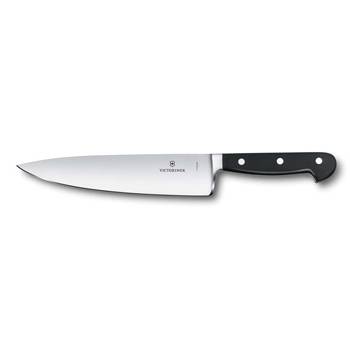 яНож шеф-повара Victorinox кованый 7.7123.20  (широкое лезвие, 20 см, чёрный)