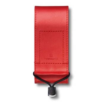 Чехол на ремень Victorinox (для ножа 111мм) 4.0482.1 (толщиной 3 уровня и SwissTool, кожзам красный)