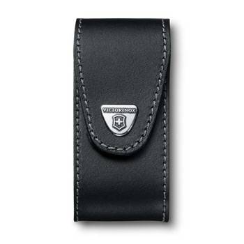 Чехол на ремень Victorinox (для ножа 111мм) 4.0524.XL (для ножа 0.9064.XL, кожаный, чёрный)