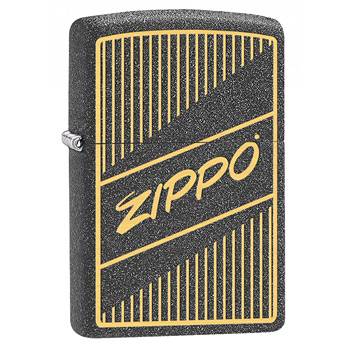 яЗажигалка Zippo 29219 Zippo Logo Iron Stone