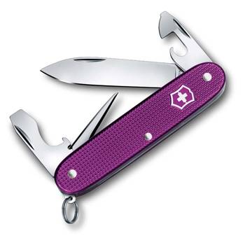 яНож Victorinox 0.8201.L16 Pioneer Alox, 93 мм, фиолетовый