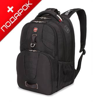 яРюкзак Wenger 5903201416 черный, с отделением для ноутбука 15", 47х34х20, 31 л