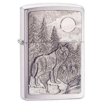 Зажигалка Zippo 20855 Brushed Chrome