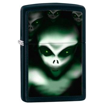 яЗажигалка Zippo 28863 Aliens Black Matte