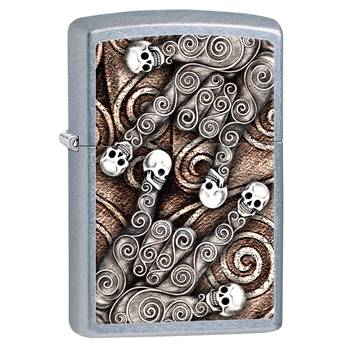 яЗажигалка Zippo 28869 Skull Hands Street Chrome