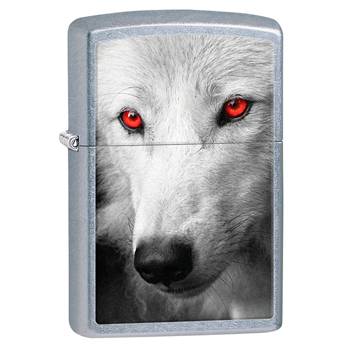 яЗажигалка Zippo 28877 Snow Wolf Street Chrome