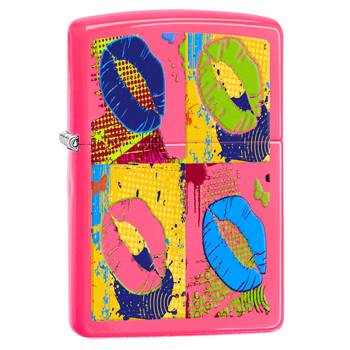 яЗажигалка Zippo 29086 Neon Pink