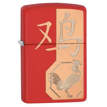 яЗажигалка Zippo 29259 Year Of The Rooster Red Matte