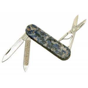 Нож Victorinox 0.6200.53 Azul Santa Cruz, 58мм, рукоять натуральный гранит