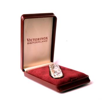 Нож Victorinox 0.6200.56 Rosa Betha, 58мм, рукоять натуральный гранит